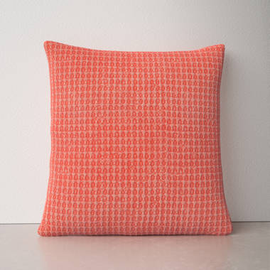 Bright orange online throw